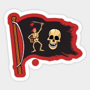 PIRATE FLAG Sticker